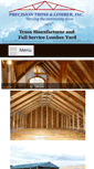 Mobile Screenshot of precisionrooftrusses.com